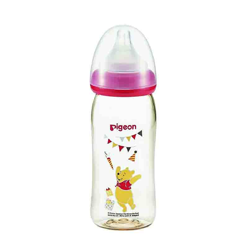 Bình sữa PPSU PLUS 240ML - Hình gấu pooh