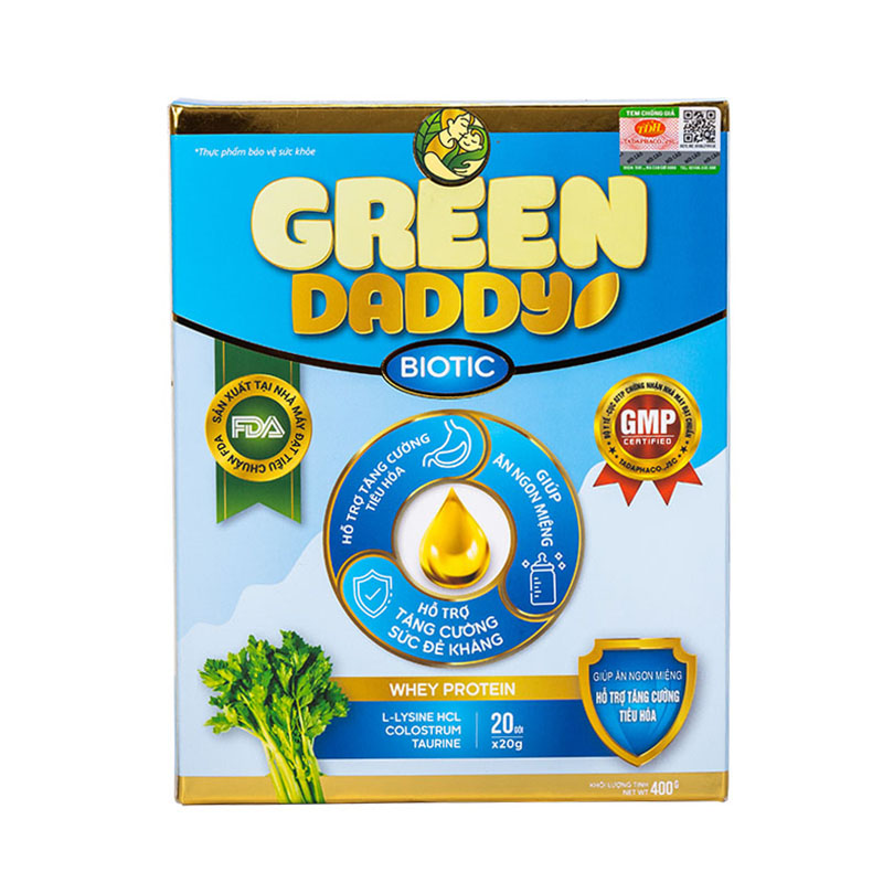 Sữa Green Daddy Biotic