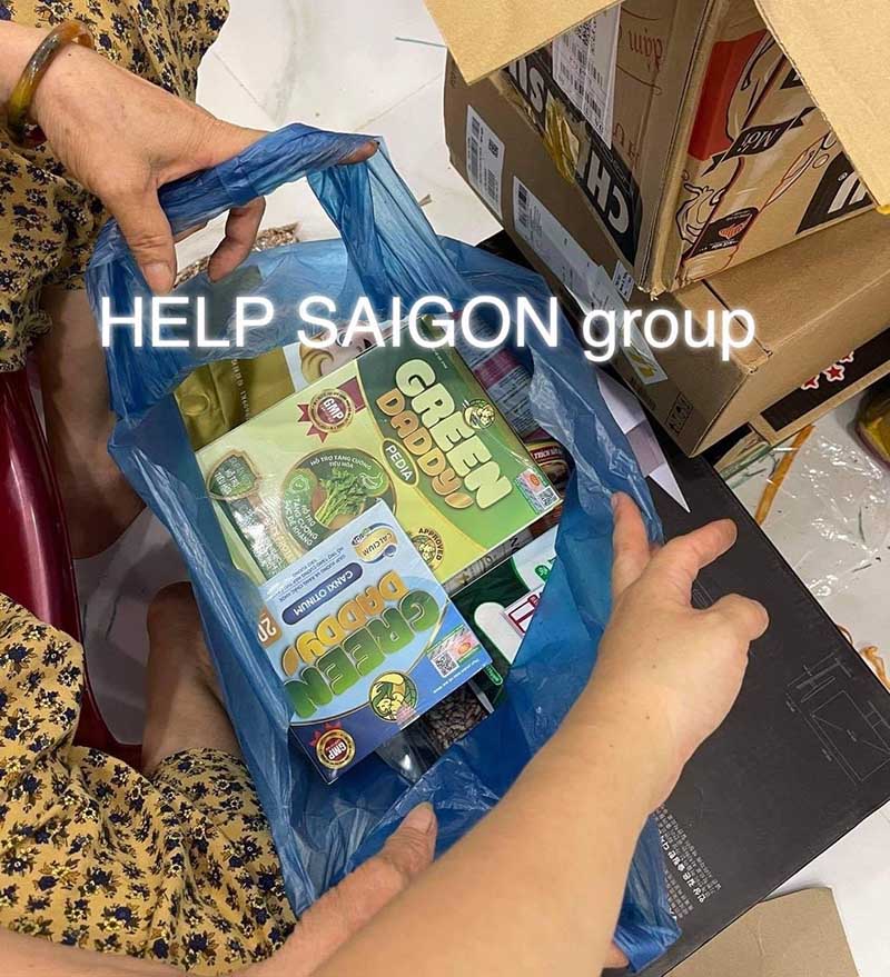 Green Daddy đồng hành cùng Nhóm từ thiện Help Sài Gòn chung tay hỗ trợ đồng bào miền nam vượt dịch covid-19