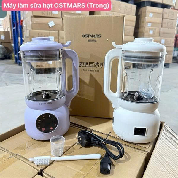 MÁY LÀM SỮA HẠT OSTMARS CỐI THỦY TINH (8)