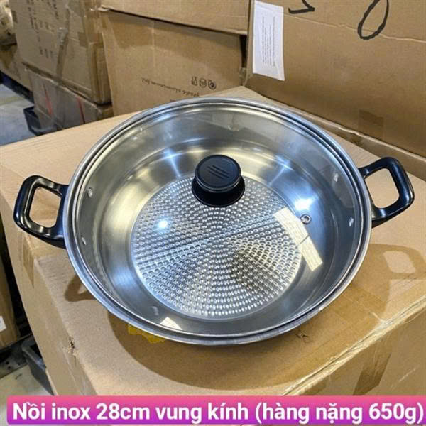 NỒI INOX 28CM VUNG KÍNH (20)