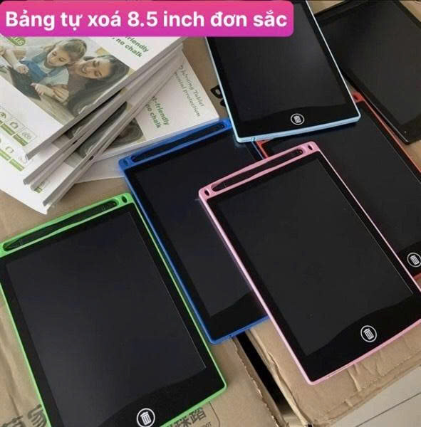 BẢNG TỰ XÓA LCD 8.5 INCH ĐƠN SẮC (100)