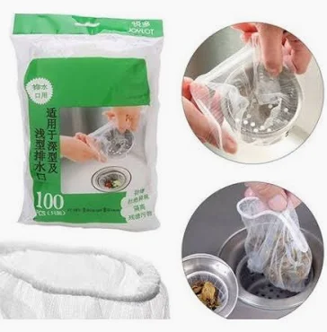 TÚI LỌC RÁC BỒN RỬA BÁT 100 CHIẾC (486)