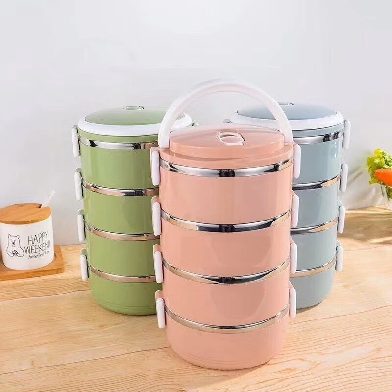 HỘP CƠM 4 TẦNG LÚA MẠCH LÒNG INOX