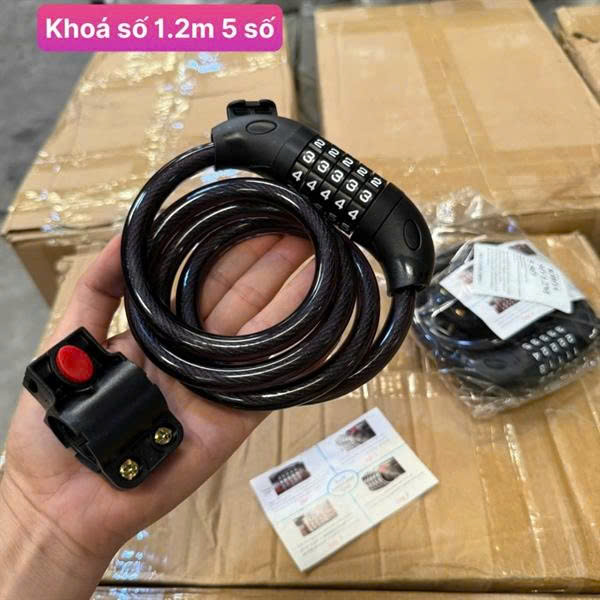 Khoá Số Chống Trộm 1.2m 5 Số