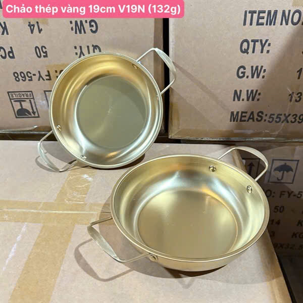 Chảo Thép Vàng Cao Cấp
