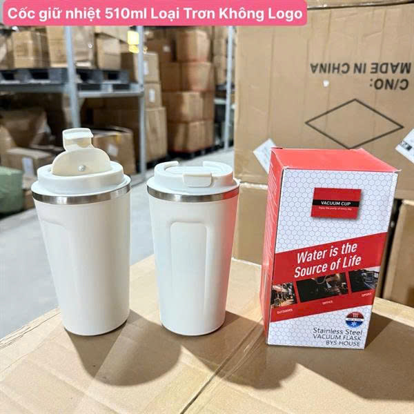 Cốc Giữ Nhiệt 510ml Loại Trơn Không Logo