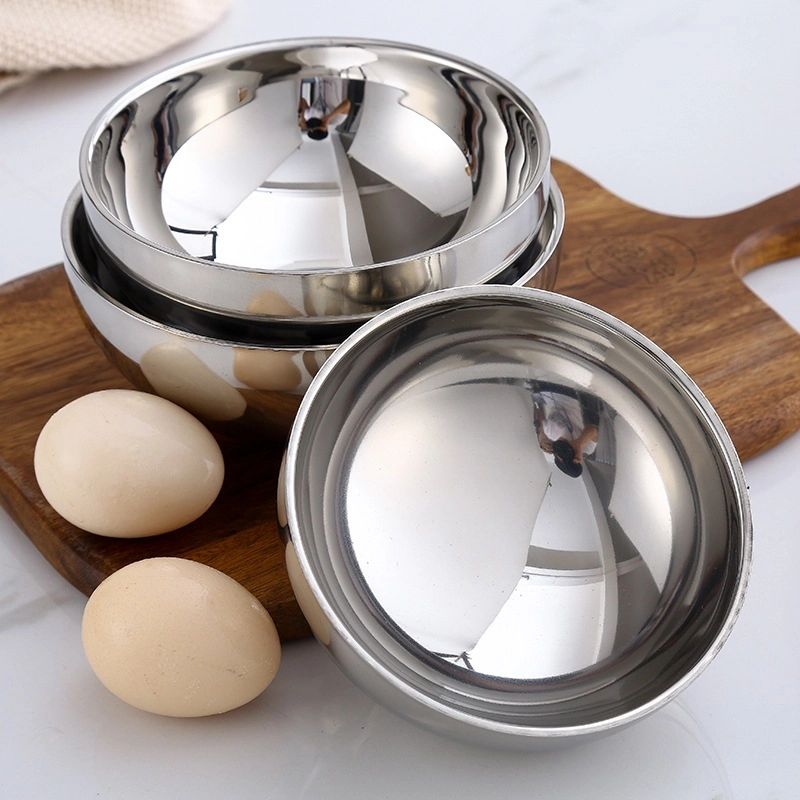 Bát Inox 2 Lớp 18cm - Cách Nhiệt, An Toàn