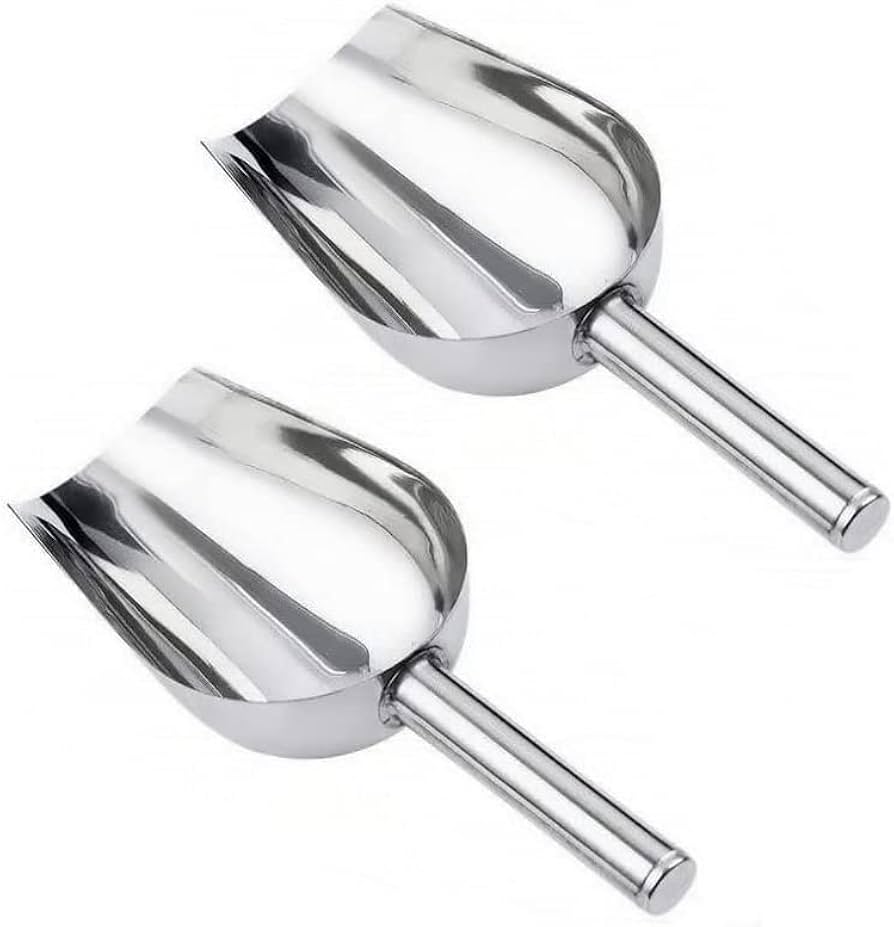 Xẻng Xúc Đá Inox 9 Inch (22cm) – Bền, Sáng Bóng, Giá Tận Xưởng