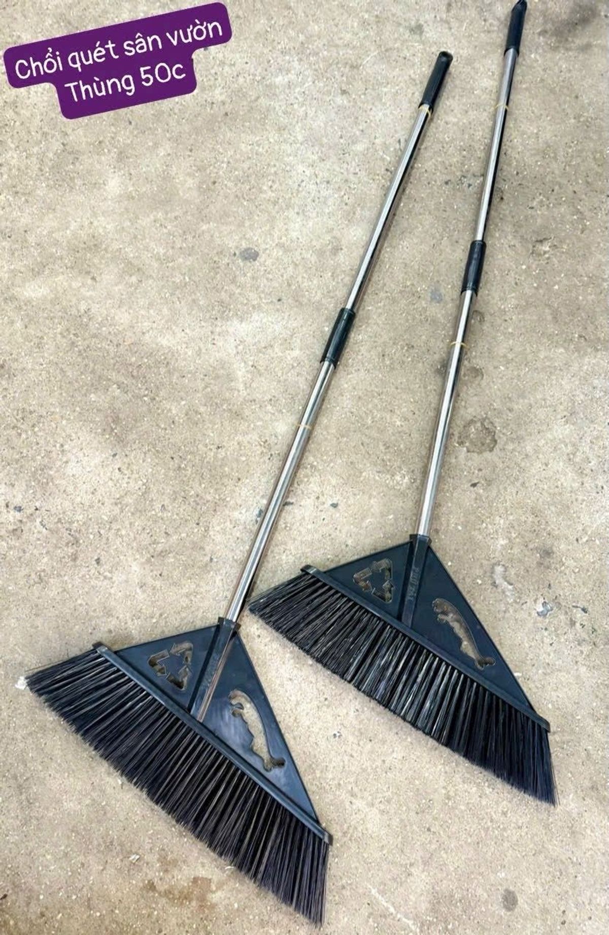 Chổi Quét Sân Vườn AN88 150cm - Siêu Bền, Cán Dài Tiện Lợi
