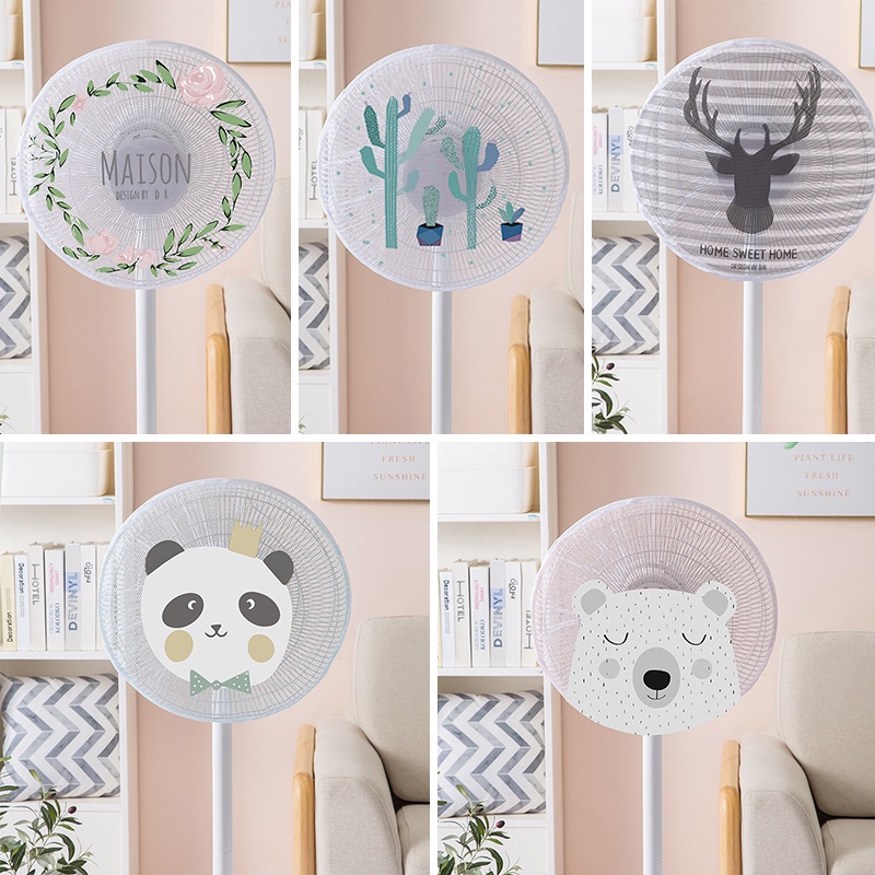 Lưới Bọc Quạt Hình Thú - An Toàn Cho Bé, Decor Nhà Đẹp