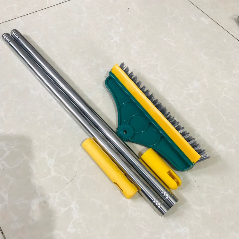 Chổi Chà Sàn C1 45cm Đa Năng - Chà Sàn & Gạt Nước 2 Trong 1 -