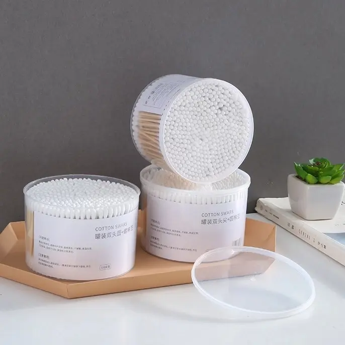 Hộp 500 Tăm Bông Cao Cấp - Tiện Lợi, An Toàn
