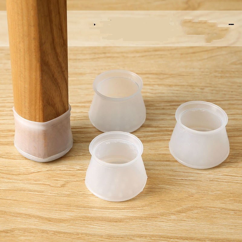 Miếng Bọc Chân Bàn Ghế Silicon – Chống Trầy, Giảm Ồn