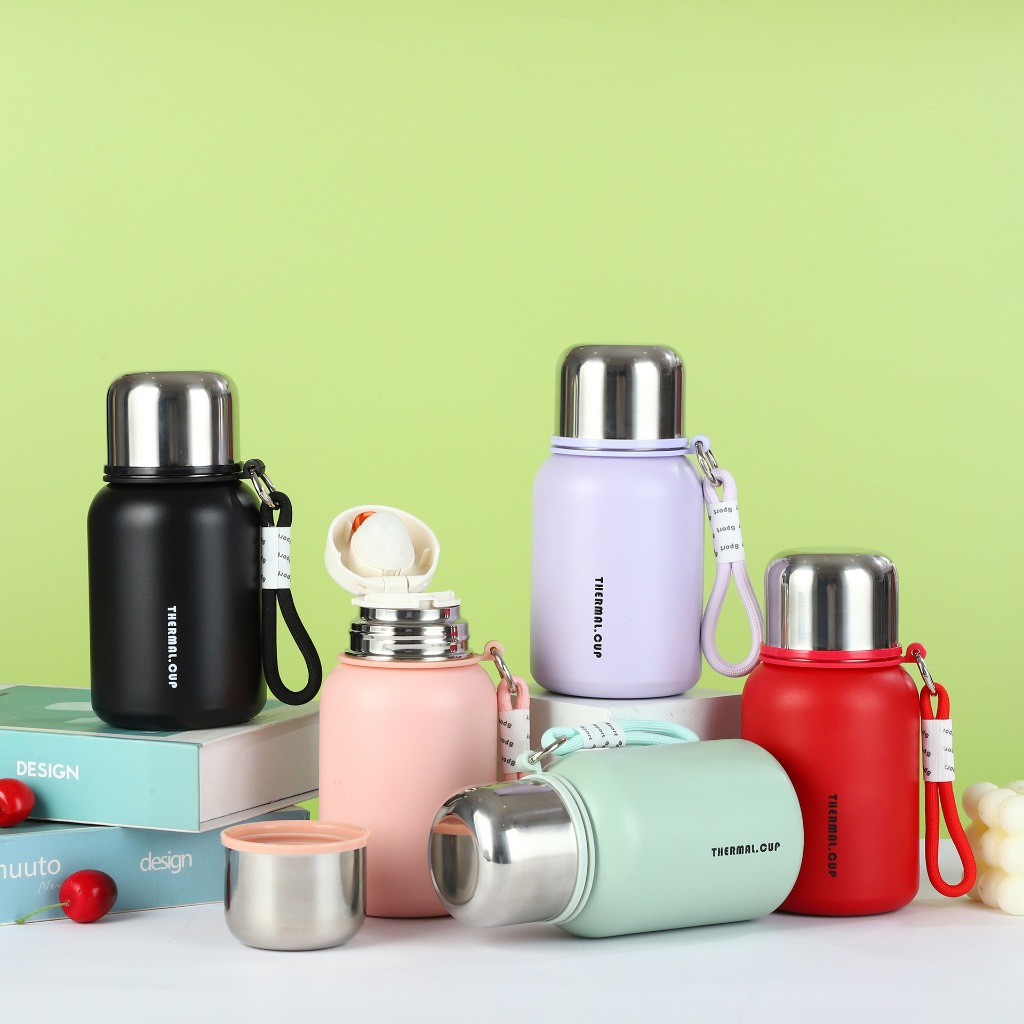 Bình Giữ Nhiệt Dáng Lùn Thema 450ml – Thiết Kế Nhỏ Gọn, Giữ Nhiệt Hoàn Hảo