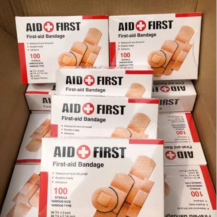 Set 100 Miếng Urgo AID FIRST - Băng Cá Nhân Cao Cấp