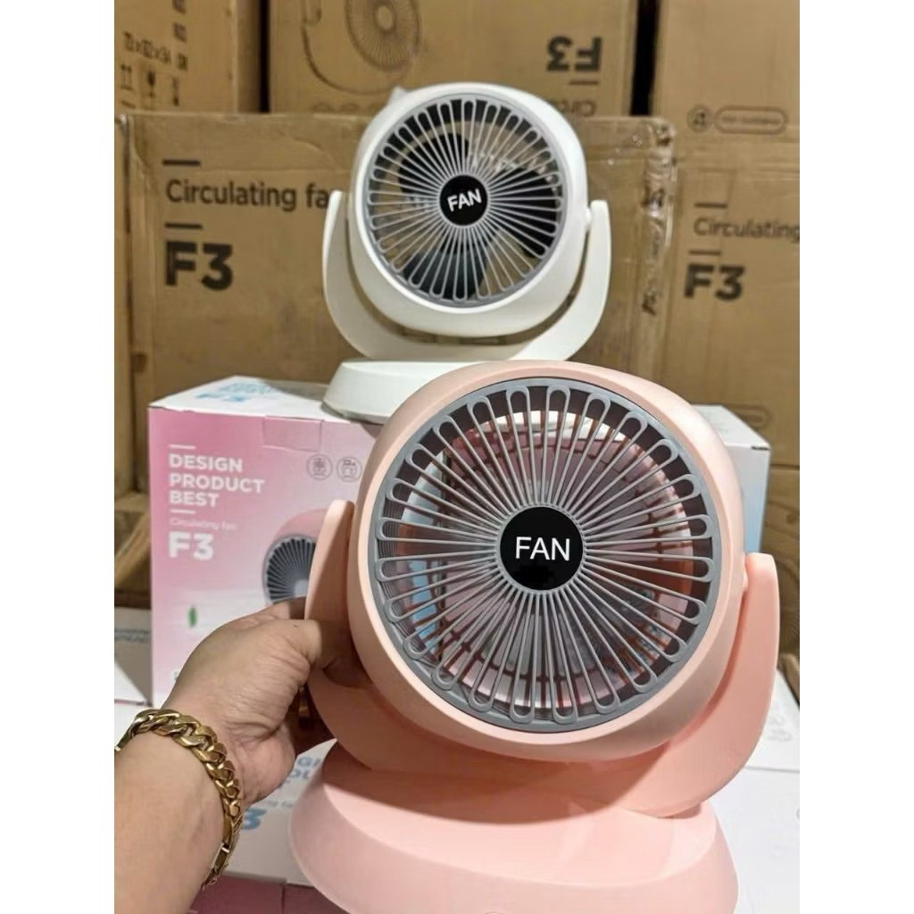 Quạt Tích Điện Fan S3 – Thiết Kế Vỏ Đẹp, Làm Mát Thông Minh
