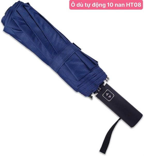 Ô Dù Tự Động 10 Nan HT08 Cao Cấp - Bền Bỉ, Chống Gió Tốt
