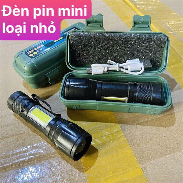 Đèn Pin Mini Loại Nhỏ Cầm Tay – Siêu Sáng, Tiện Lợi