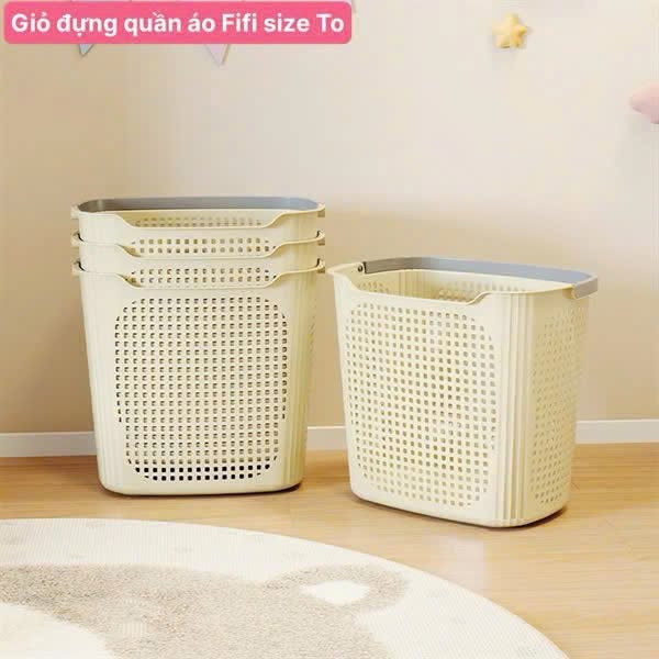 Giỏ Đựng Quần Áo Fifi Size To Cao Cấp