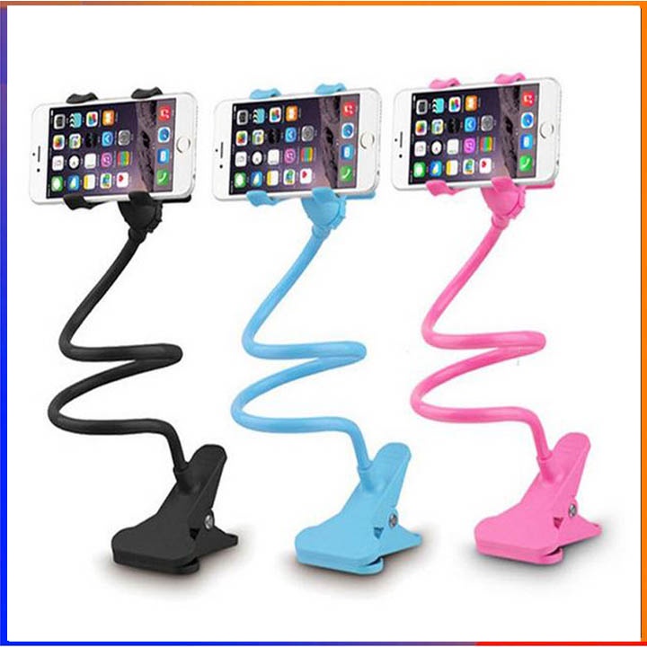 Sỉ Giá Đỡ Điện Thoại Đuôi Khỉ – Kẹp Bàn, Uốn Dẻo 360 Độ