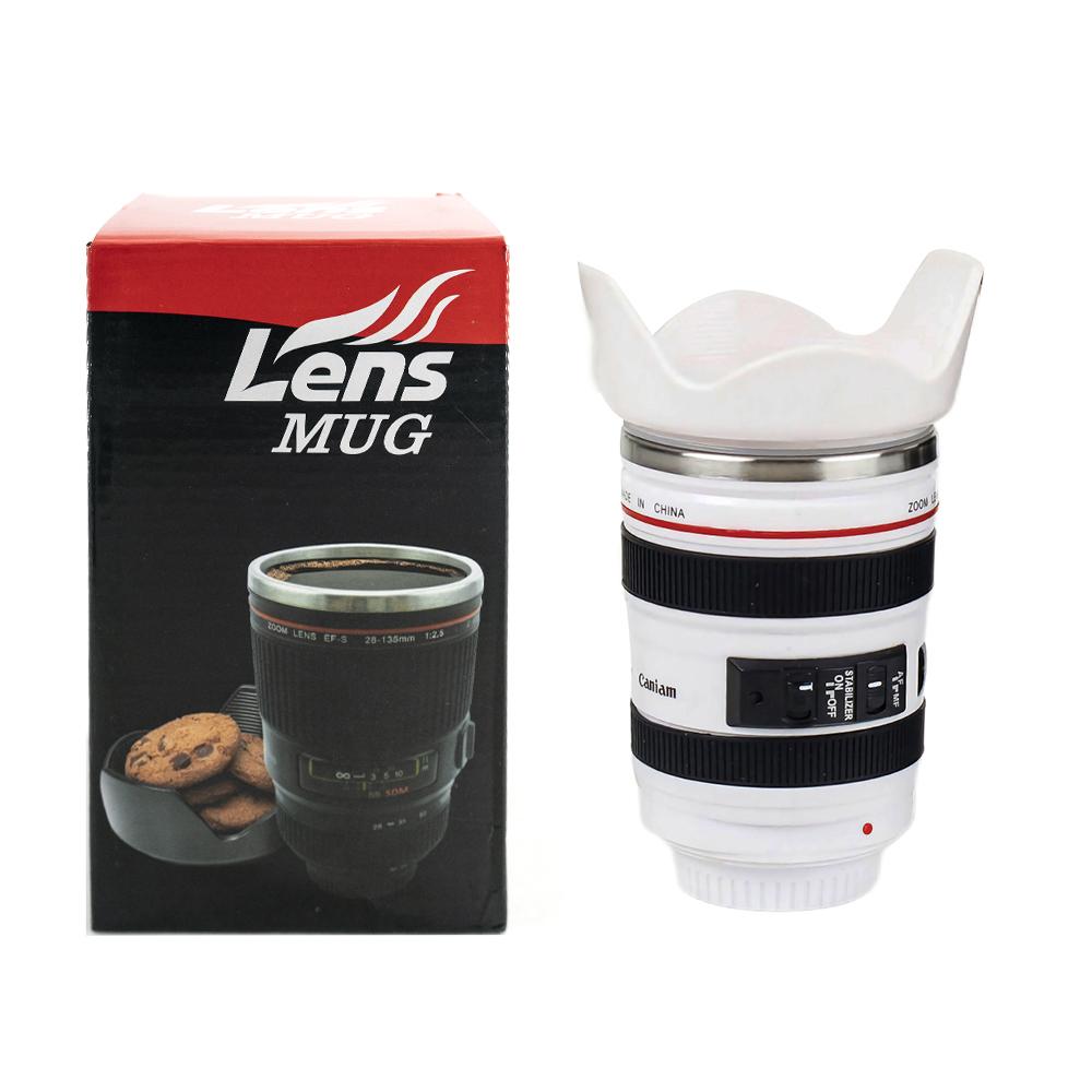 Cốc Giữ Nhiệt Hình Ống Kính Máy Ảnh Caniam 380ml – Độc Lạ
