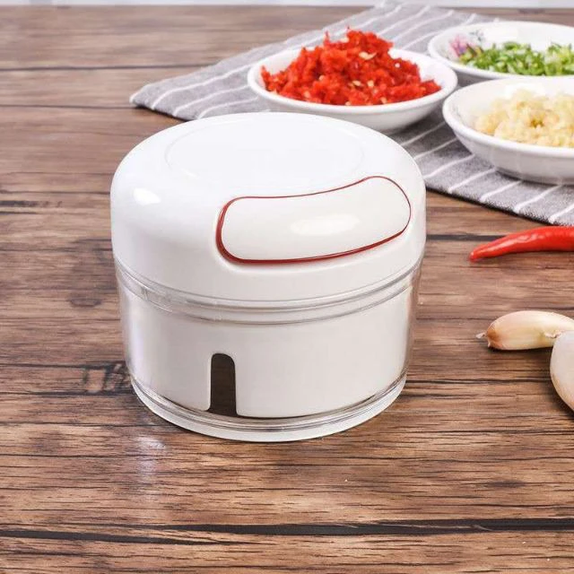 Máy Xay Tỏi Ớt Dây Rút YG-722 (Vỏ Trắng) – Nhỏ Gọn, Tiện Lợi