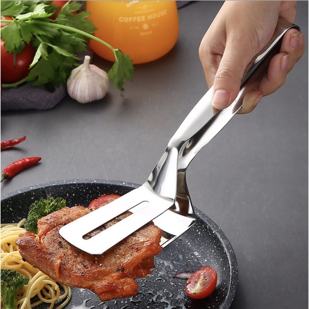 Kẹp Inox Gắp Đồ Ăn BRO 22.5cm – Dụng Cụ Nhà Bếp Cao Cấp