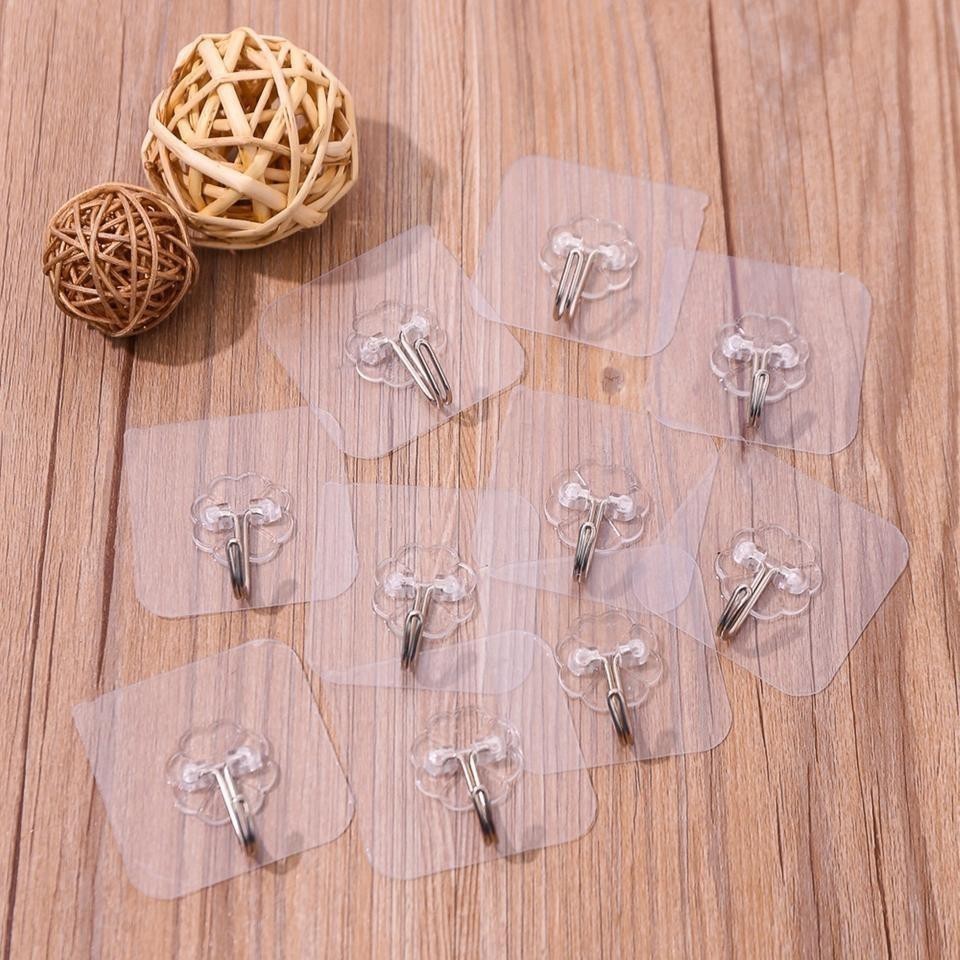 Móc Dán Tường Trong Suốt – Giải Pháp Treo Đồ Siêu Chắc, Thẩm Mỹ