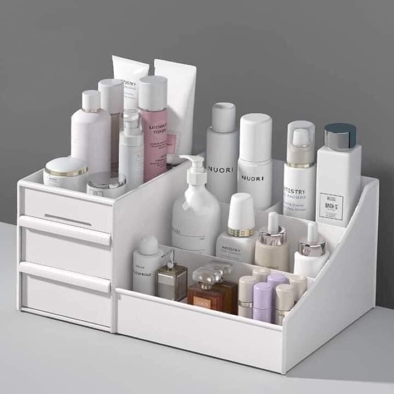 Kệ Mỹ Phẩm 2 Ngăn Kéo Size To Cao Cấp