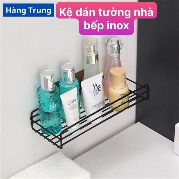 Kệ Inox Lưới Hình Chữ Nhật HCN27 (TQ) – Kệ Treo Tường Dán Keo
