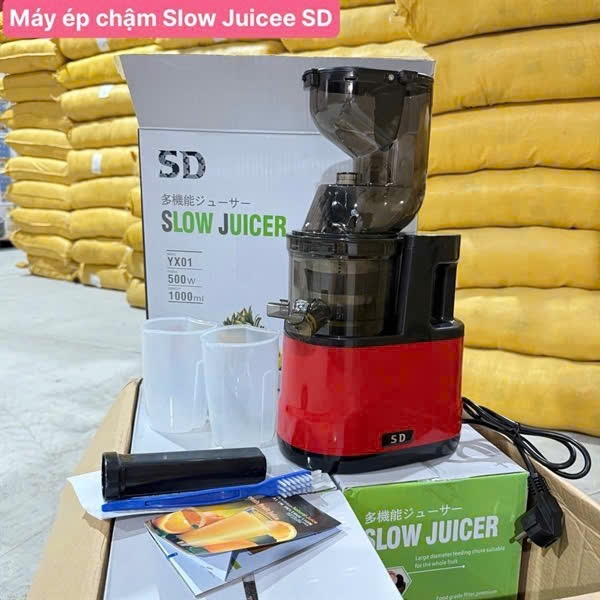 Máy Ép Chậm Slow Juicee SD 500W – Ép Kiệt Bã, Giữ Trọn Dinh Dưỡng