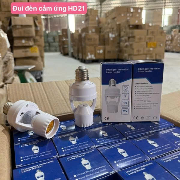 Đui Đèn Cảm Ứng Thông Minh HD21 Cao Cấp