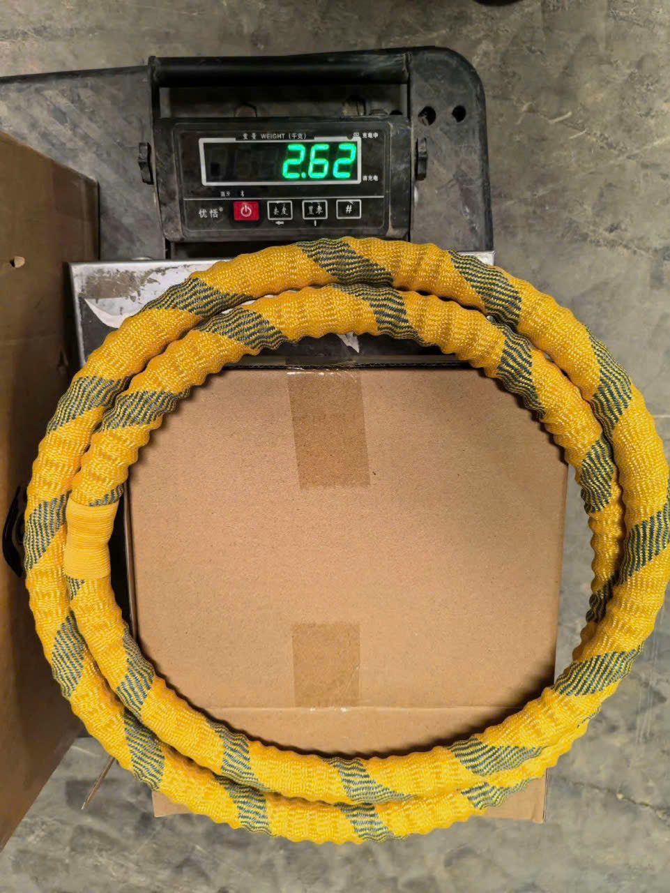 Vòng Lắc Eo Lò Xo Mềm Bọc Vải Cao Cấp (2.62kg)