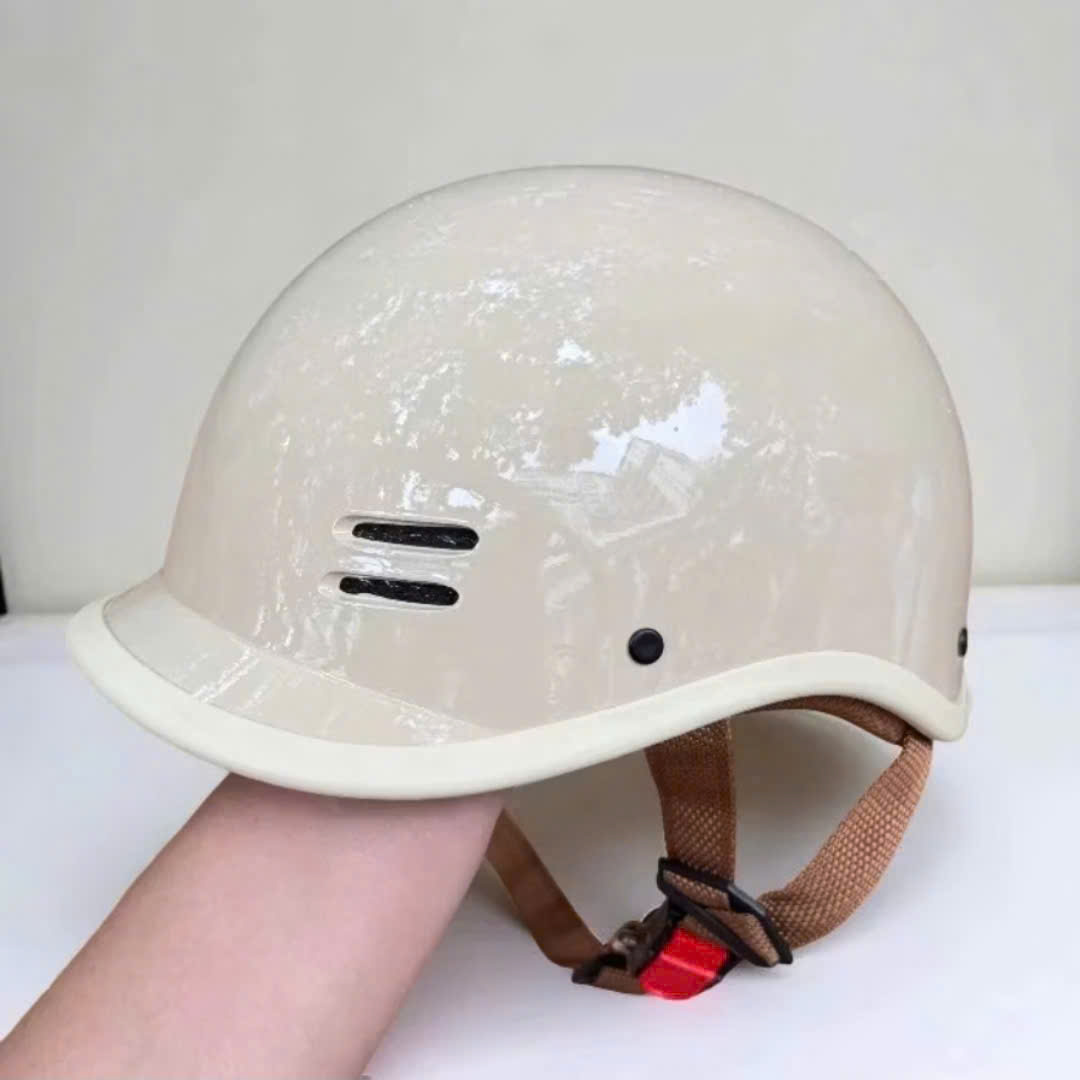 Mũ Bảo Hiểm Nửa Đầu Hình Cá Heo Thời Trang