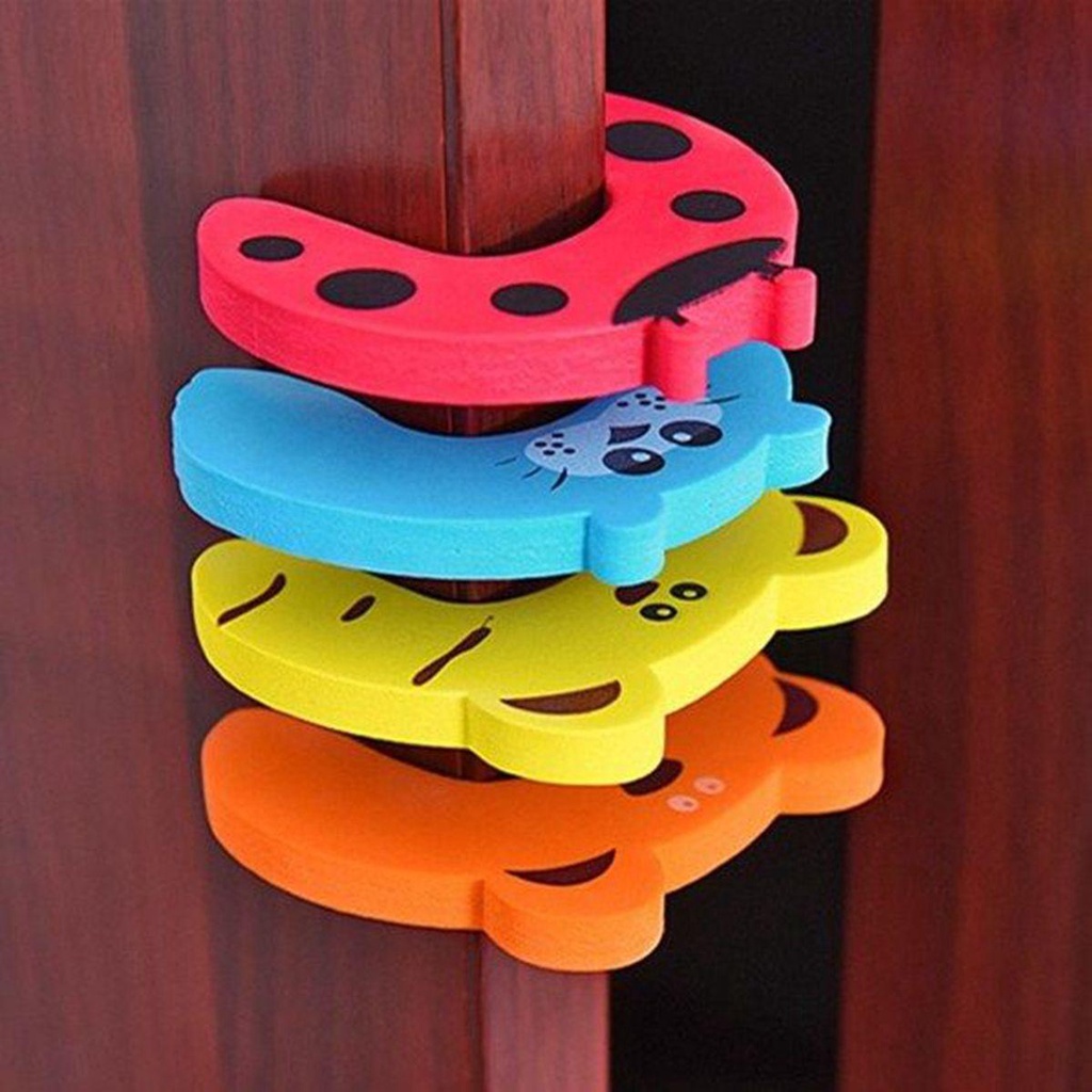 Miếng Xốp Chặn Cửa An Toàn Hình Động Vật