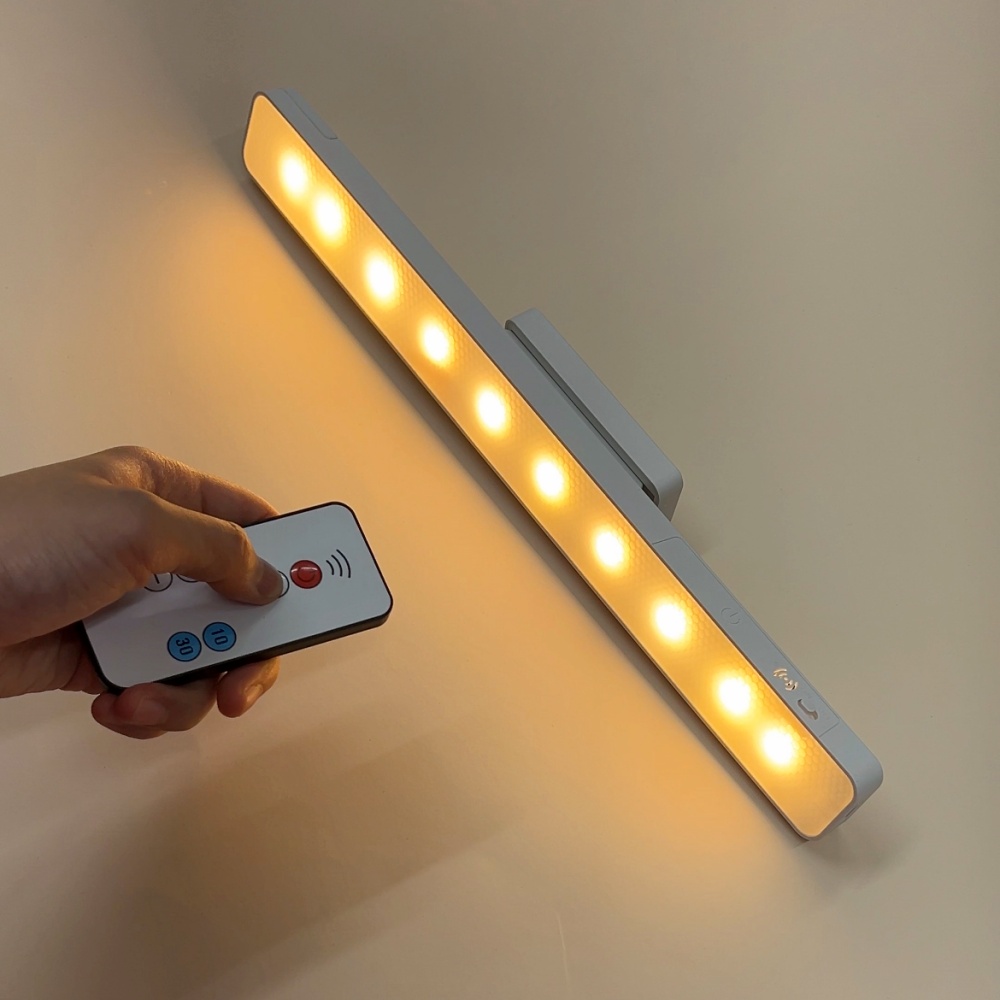 Đèn LED Dán Tường Tích Điện Mika Có Điều Khiển Từ Xa