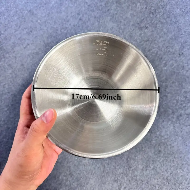 Âu Inox Chia Vạch Cogi 17cm Inox 304 Cao Cấp