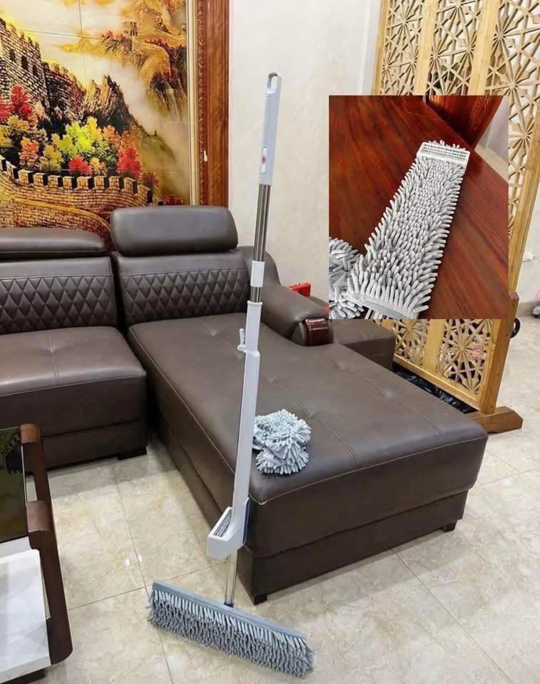 Chổi Lau Nhà San Hô SH4-A 142cm Kèm 2 Bông