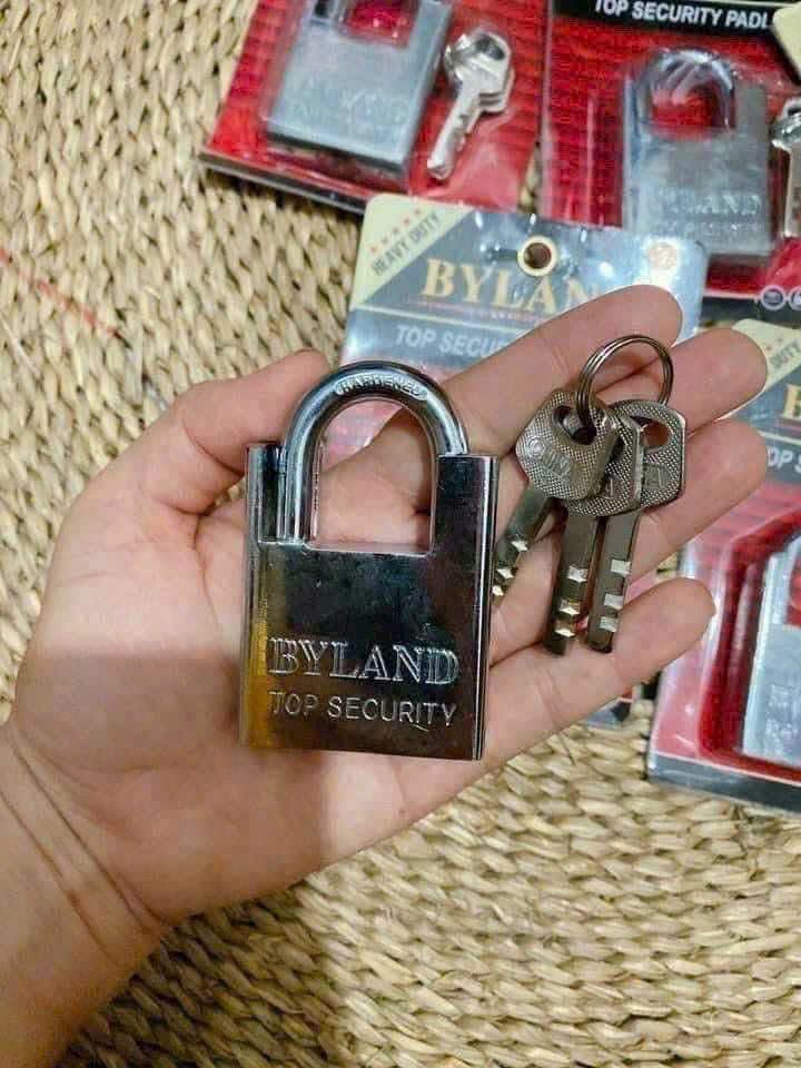 Ổ Khóa Byland 50mm Phun Sơn Chống Gỉ – Bảo Mật Tuyệt Đối