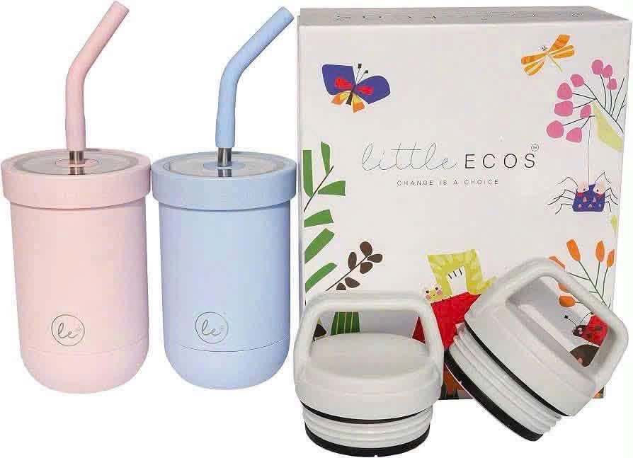 Set 2 Bình Giữ Nhiệt Kèm Hộp Quà Cao Cấp