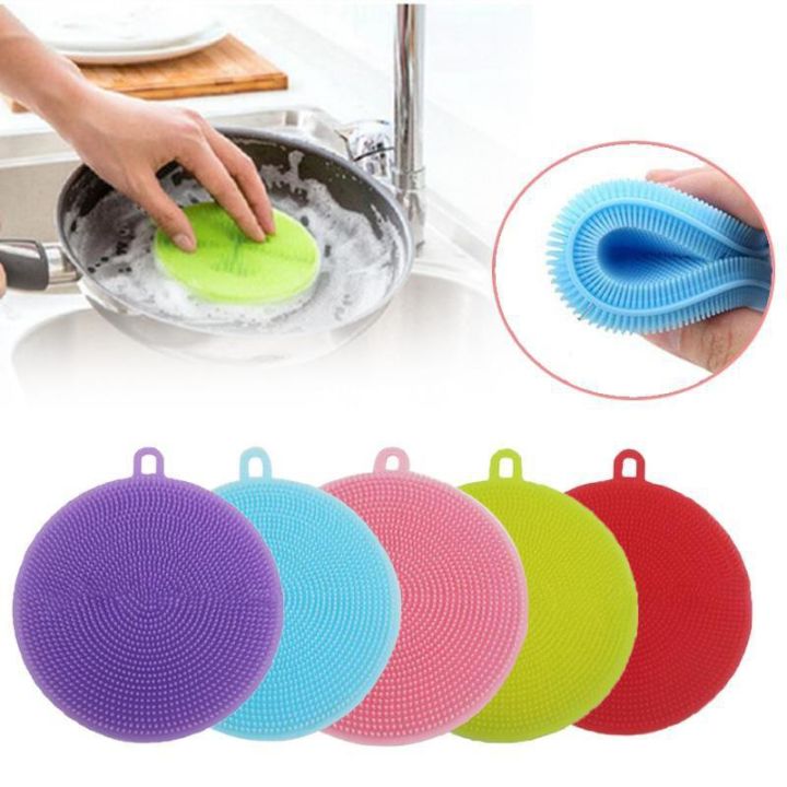 Miếng Rửa Bát Bọt Biển Silicon RB2 Kháng Khuẩn