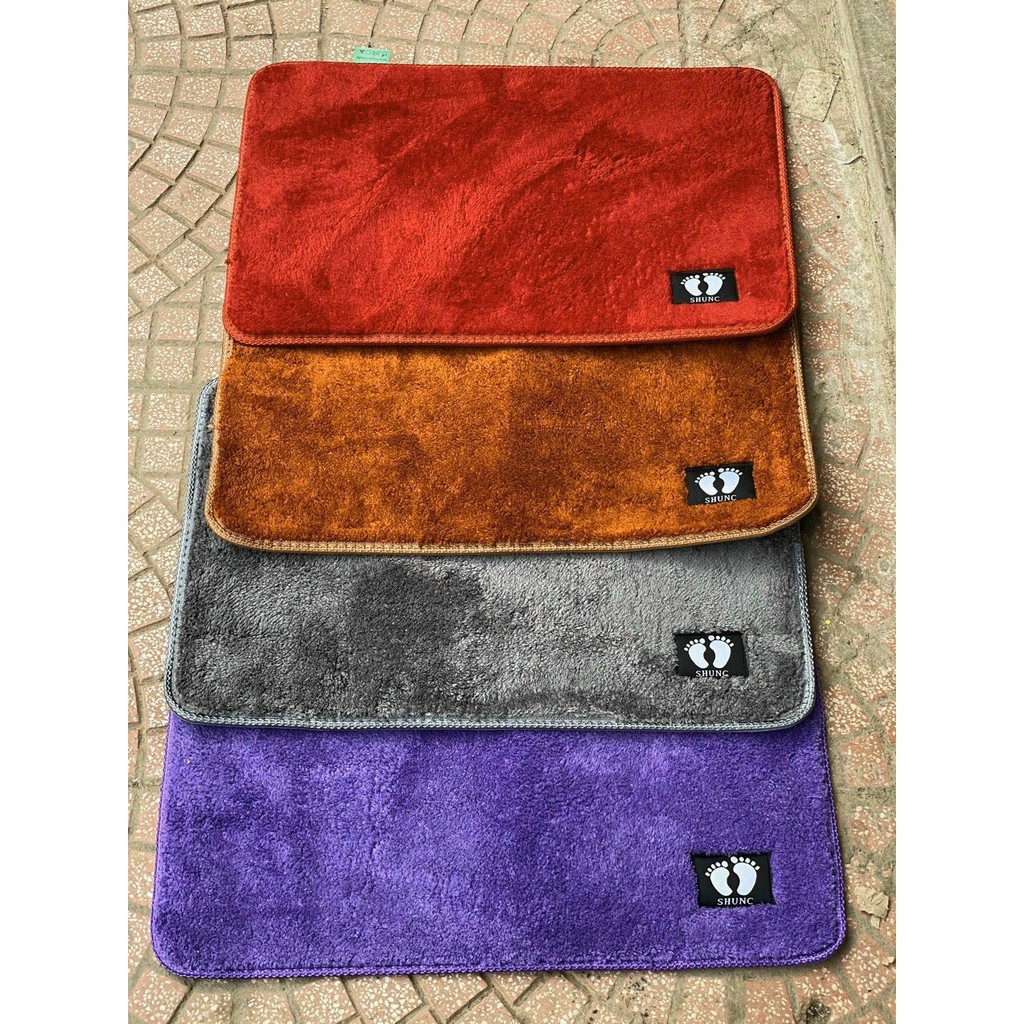 Thảm Lau Chân Logo Hình Đôi Bàn Chân 210g