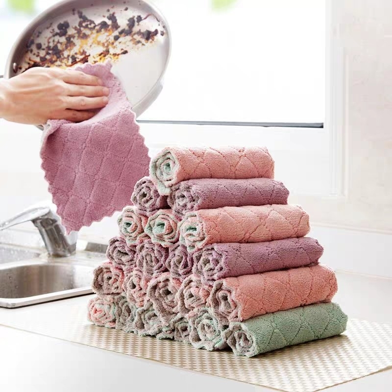 Khăn Lau Đa Năng 2 Mặt Size To 8g/c Cao Cấp