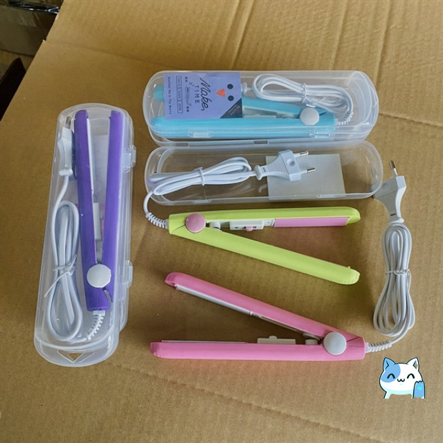 Máy Làm Tóc Thẳng Mini Make 007 Kèm Hộp
