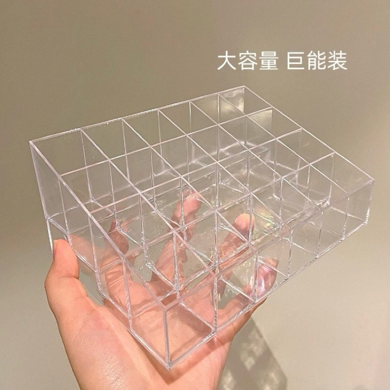Khay Son 24 Ô Mica Trong Suốt Cao Cấp